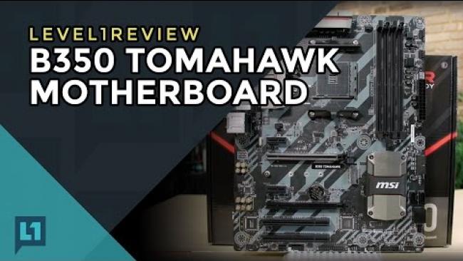 Embedded thumbnail for MSI B350 Tomahawk Review &amp;amp; Linux Test