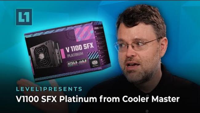 Embedded thumbnail for Cooler Master V 1100 SFX Platinum Overview