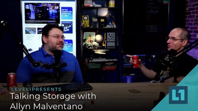 Embedded thumbnail for Talking Storage with Allyn Malventano