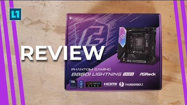 Embedded thumbnail for The ITX Gaming Motherboard for You? Phantom Gaming B860I Lightning Wifi Review