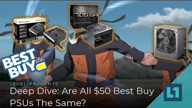 Embedded thumbnail for Deep Dive: Are All $50 Best Buy PSUs The Same?