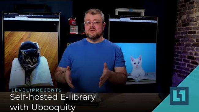 Embedded thumbnail for Self-hosted E-library with Ubooquity