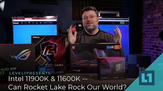 Embedded thumbnail for Intel 11900K &amp;amp; 11600K -- Can Rocket Lake Rock Our World?