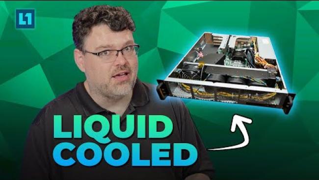 Embedded thumbnail for The ASRock Rack AQUA Zen 5 Liquid Cooled Server