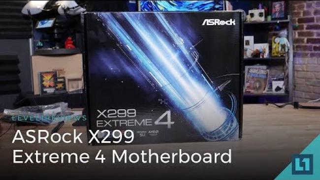 Embedded thumbnail for ASRock X299 Extreme 4 Motherboard Review + Linux Test