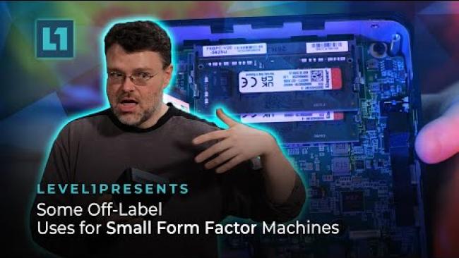 Embedded thumbnail for Some Off-Label Uses for Small Form Factor Machines