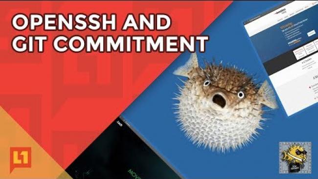Embedded thumbnail for OpenSSH and Git Commitment