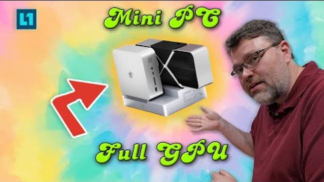 Embedded thumbnail for The Beelink GTi14 Ultra: A Mini PC That Can Use A Full Sized GPU?