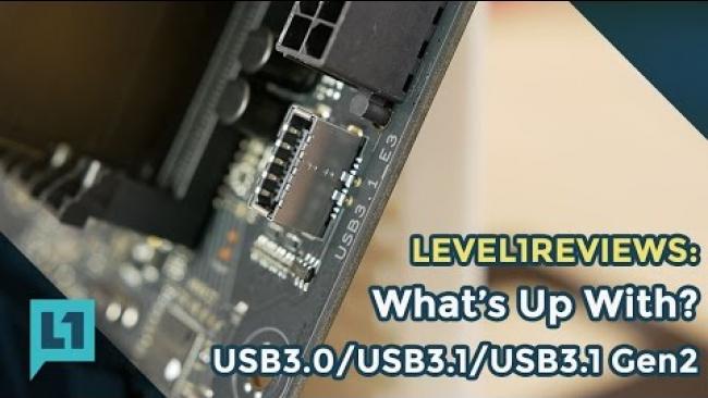Embedded thumbnail for Z270 USB: USB3.0, USB3.1 and USB3.1 Gen2. What does it mean?