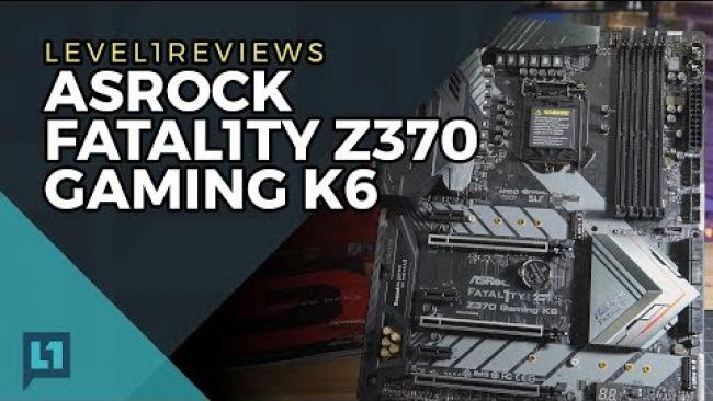 Embedded thumbnail for ASRock Fatal1ty Z370 Gaming K6 Motherboard Review + Linux Test