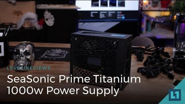 Embedded thumbnail for SeaSonic Prime Titanium 1000w Power Supply Review