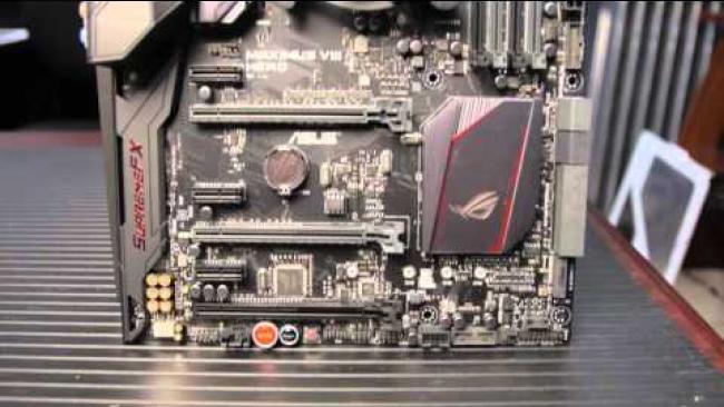 Embedded thumbnail for ASUS Maximus Hero VIII Motherboard