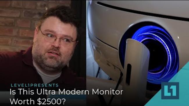 Embedded thumbnail for Is This Ultra Modern Monitor Worth $2500?