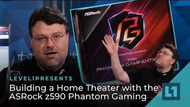 Embedded thumbnail for Home Theater Build with the ASRock z590 Phantom Gaming