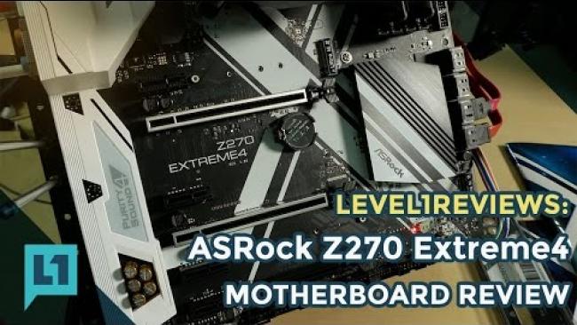 Embedded thumbnail for ASRock Z270 Extreme First Look