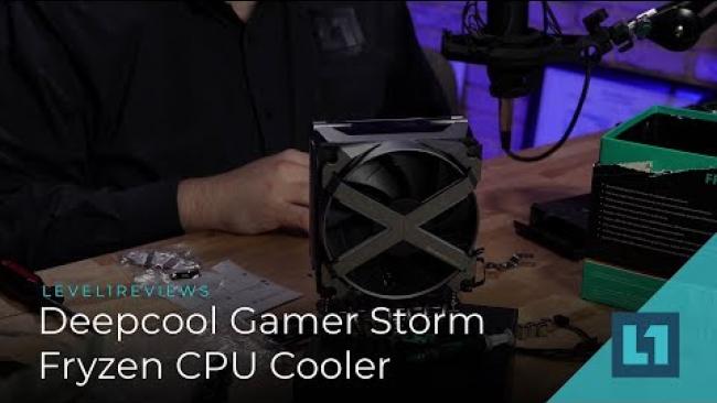 Embedded thumbnail for Deepcool Fryzen Gamer Storm CPU Cooler Review