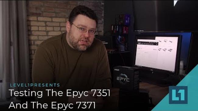 Embedded thumbnail for Our Most Epyc CPU Tests Yet! The AMD Epyc 7371 On The Gigabyte R281-Z92