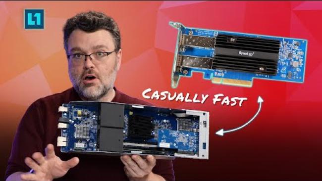 Embedded thumbnail for Synology 3400d Review: Casually Fast