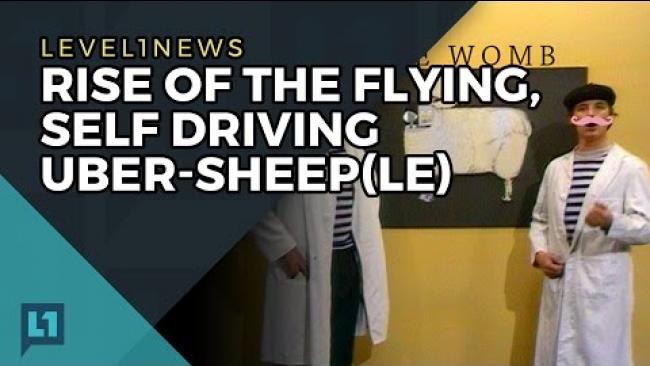 Embedded thumbnail for L1News: 2017-05-02: Rise of the Flying, Self-Driving Sheeple