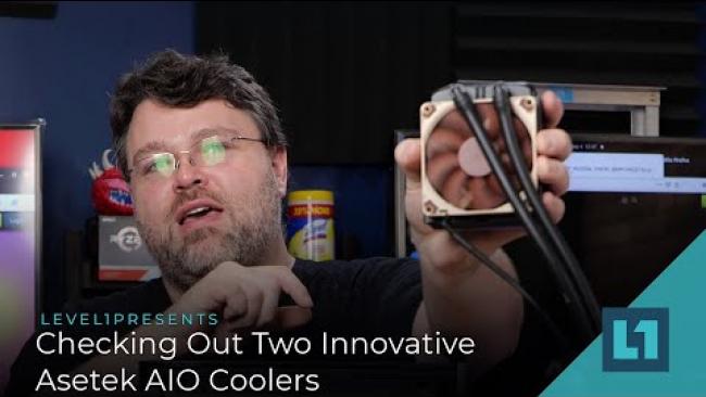 Embedded thumbnail for The Tiniest AIO We&amp;#039;ve Ever Seen: Checking Out Two Innovative Asetek AIO Coolers