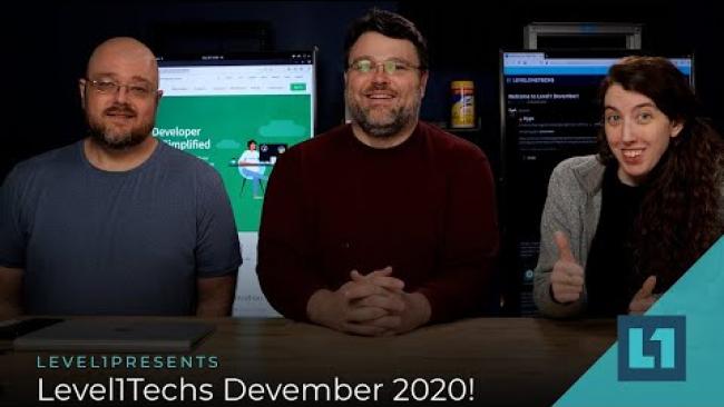 Embedded thumbnail for Level1Techs Devember 2020!