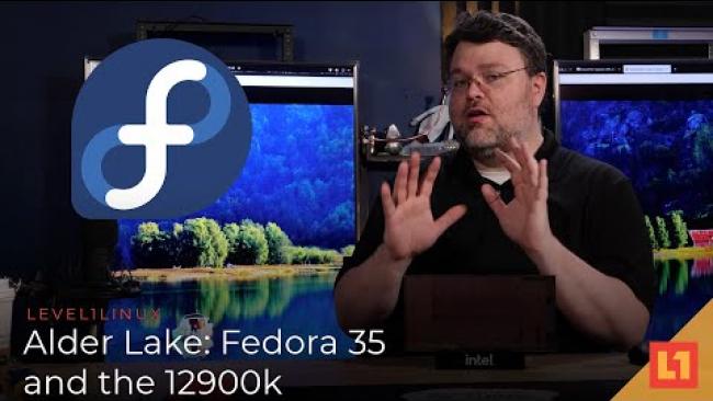 Embedded thumbnail for Alder Lake: Fedora 35 and the 12900k