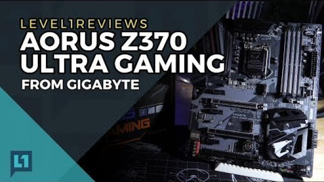 Embedded thumbnail for Aorus Z370 Ultra Gaming Review for 8th Gen Coffee Lake CPUs