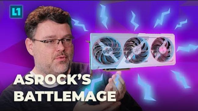 Embedded thumbnail for ASRock Steel Legend Intel Arc B580: A Legendary Value!