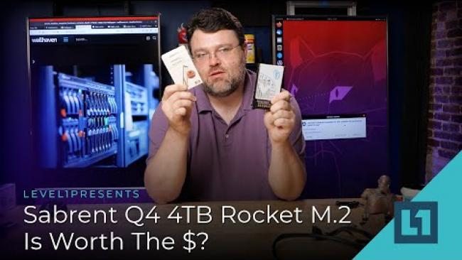 Embedded thumbnail for Sabrent Q4 4TB Rocket - Is Worth The $?