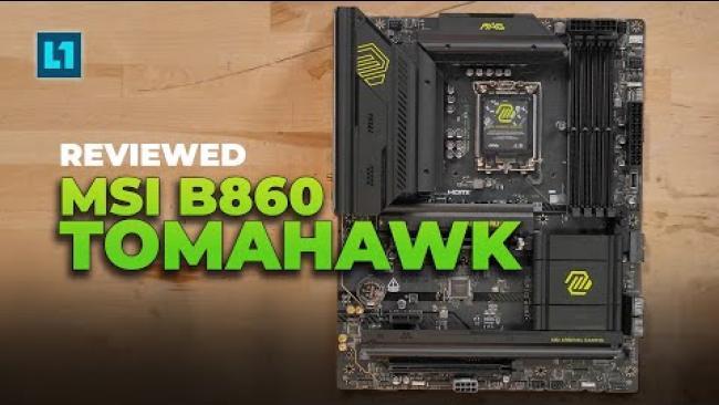 Embedded thumbnail for Tomahawk B860 Motherboard Review and Intel Software Update