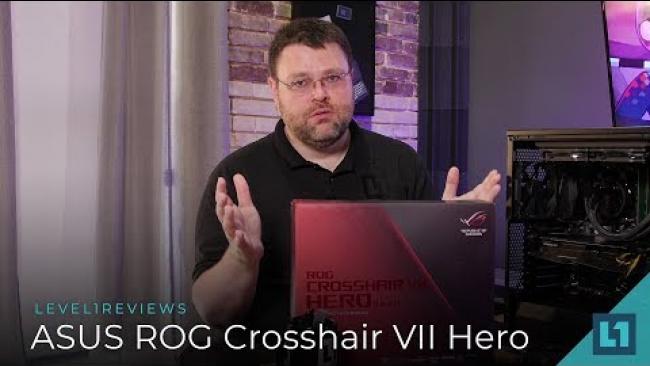 Embedded thumbnail for ASUS ROG Crosshair VII Hero Wi-Fi X470 Motherboard Review