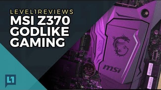 Embedded thumbnail for MSI Z370 Godlike Gaming Review + Linux Test