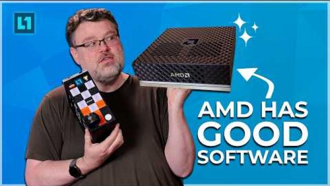 Embedded thumbnail for Is STRIX Better than SPARK? Now Launching w/new Software: AMD&amp;#039;s Ryzen AI Halo Developer Workstation