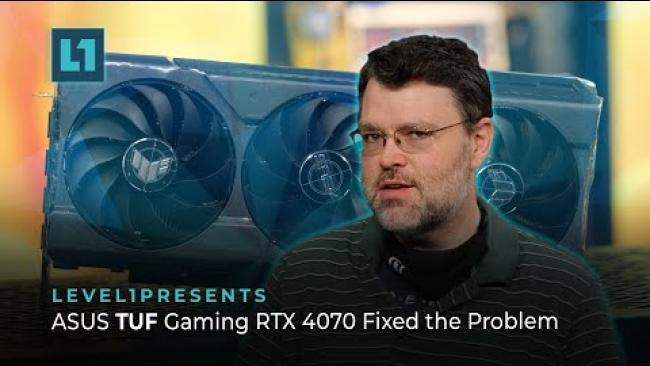 Embedded thumbnail for ASUS TUF Gaming RTX 4070 FIXED the Problem!