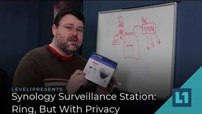 Embedded thumbnail for Synology Surveillance Station: Ring, But With Privacy