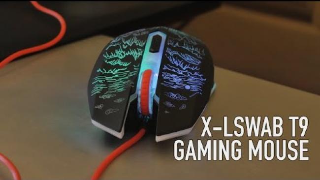 Embedded thumbnail for Cheap Chinese Night Market Gaming Mouse: X-LSWAB T9 - $12