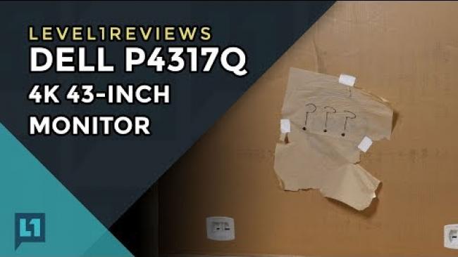 Embedded thumbnail for Dell P4317Q Monitor Review