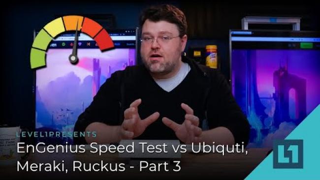 Embedded thumbnail for Engenius Speed Test Vs Ubiquti, Meraki, Ruckus - Part 3