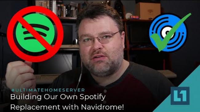 Embedded thumbnail for #UltimateHomeServer: Building Our Own Spotify Replacement with Navidrome!