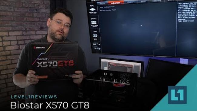 Embedded thumbnail for Biostar X570 GT8 Motherboard Review