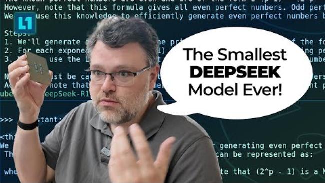 Embedded thumbnail for Run Deepseek locally on a 24g GPU: Quantizing on our Giga Computing 6980P Xeon