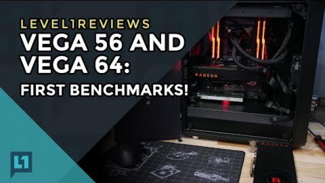 Embedded thumbnail for Radeon RX Vega 56 and Vega 64 Retail Editions: First Benchmarks (Games, Mining, Impressions)