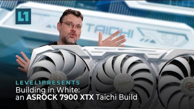 Embedded thumbnail for Building in White: an ASRock 7900 XTX Taichi Build
