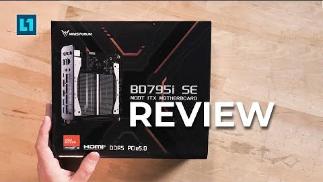 Embedded thumbnail for MinisForum&amp;#039;s 16 Cores, Low Power BD795i SE Motherboard Review