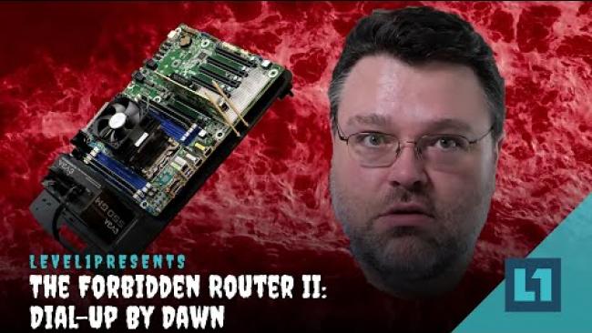 Embedded thumbnail for Level1 Presents: THE FORBIDDEN ROUTER II - DIAL-UP BY DAWN