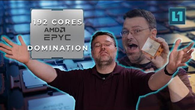 Embedded thumbnail for 192 Cores of EPYC Domination!