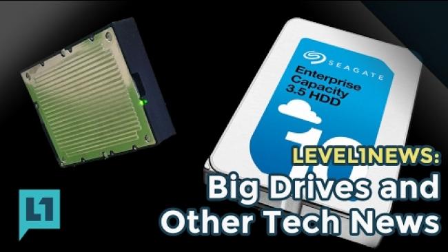 Embedded thumbnail for L1News: 2017 01 31 Big Drives and Other Tech News