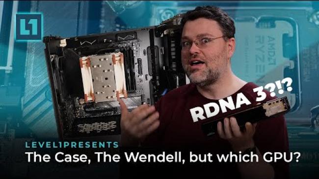 Embedded thumbnail for The Case, The Wendell, but which GPU? AMD 7900 XTX reveal