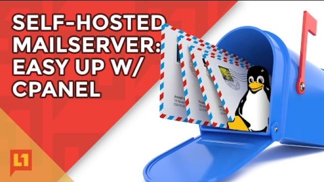 Embedded thumbnail for Self-Hosted Mail Server w/ Cpanel