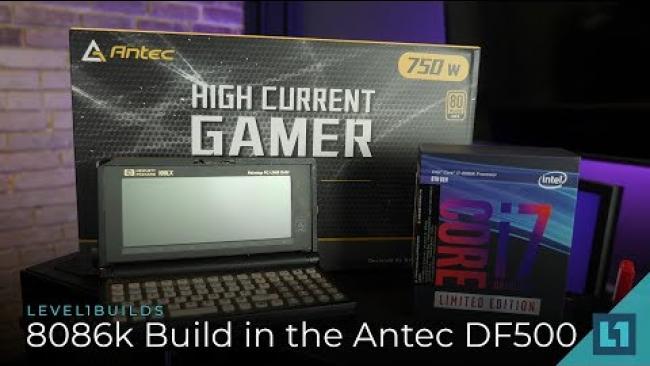 Embedded thumbnail for Antec DF500 RGB, MSI Gaming TrioX &amp;amp; Intel 8086k Build + Benchmarks